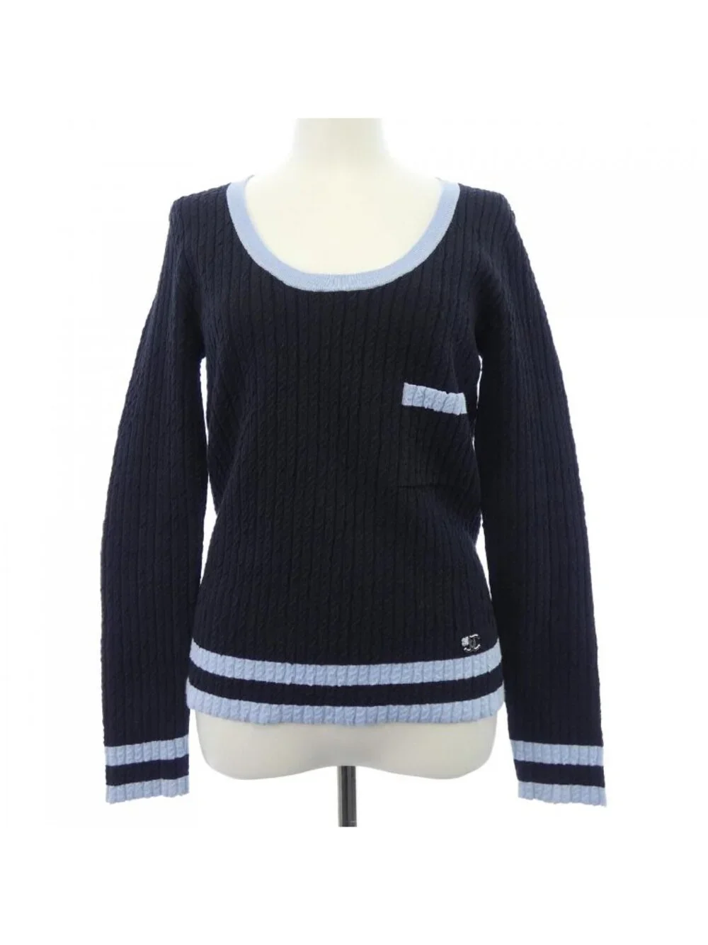 Chanel Knit Sweater Black